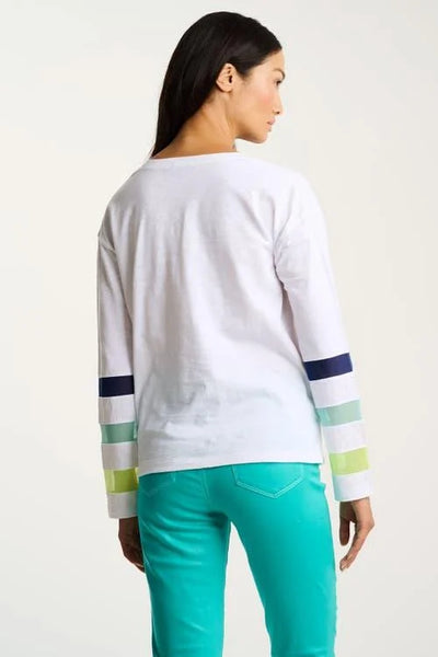 Mesh Fest V Tee - White