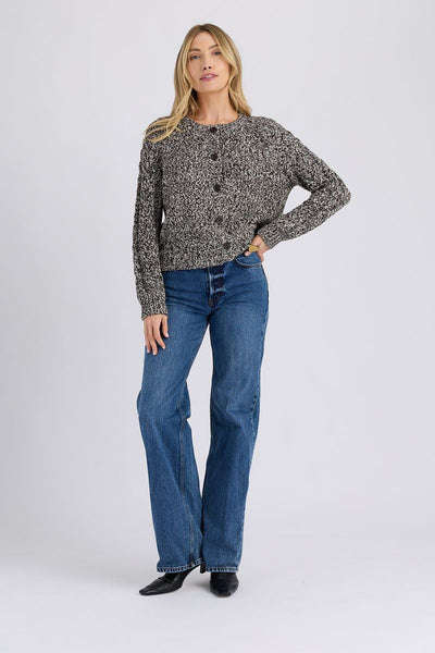 Krew Cardigan - Carob Combo