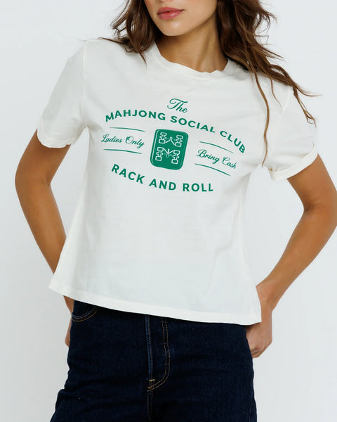 Everyday Tee - Mahjong Social Club - Off White