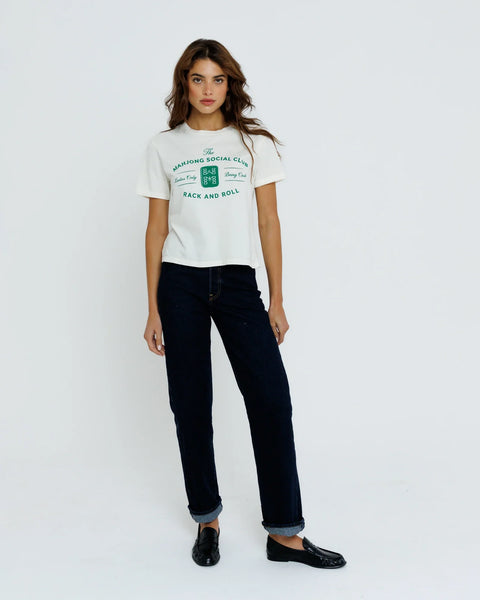 Everyday Tee - Mahjong Social Club - Off White