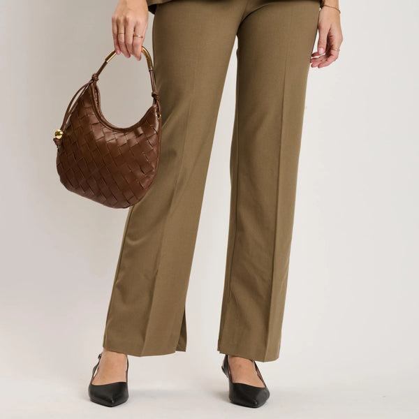 Lucia Hobo Bag - Chocolate
