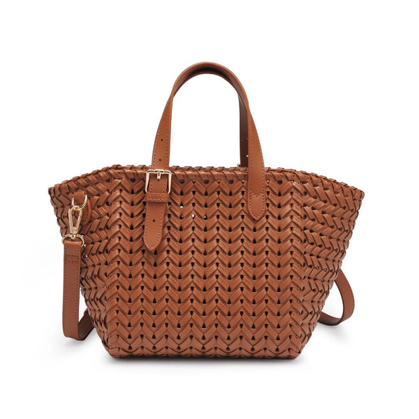 Estelle Crossbody Mini Tote - Café