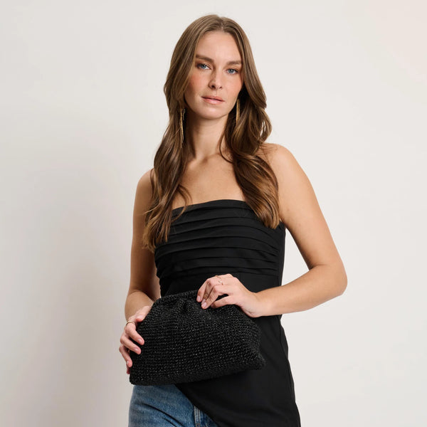 Amelia Clutch - Black