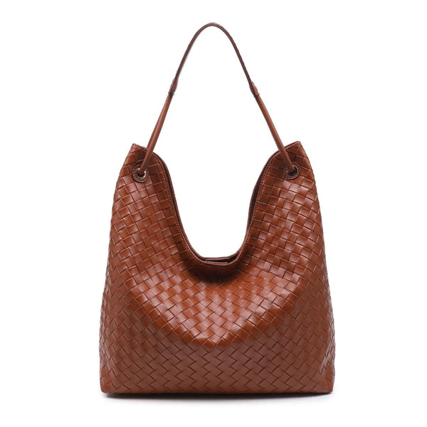 Ezia Hobo Bag - Cognac