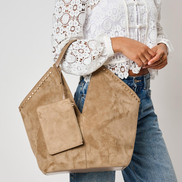 Miranda Tote - Taupe