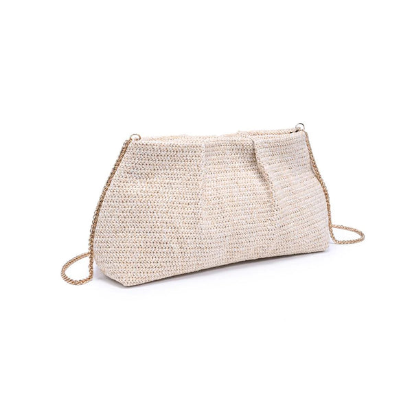 Breeze Clutch - Cream