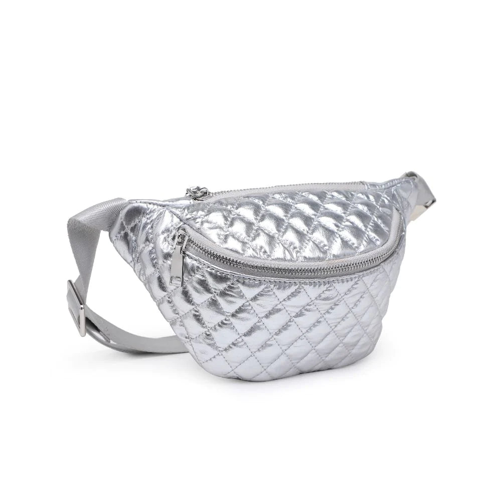 Ariana Belt Bag - Silver