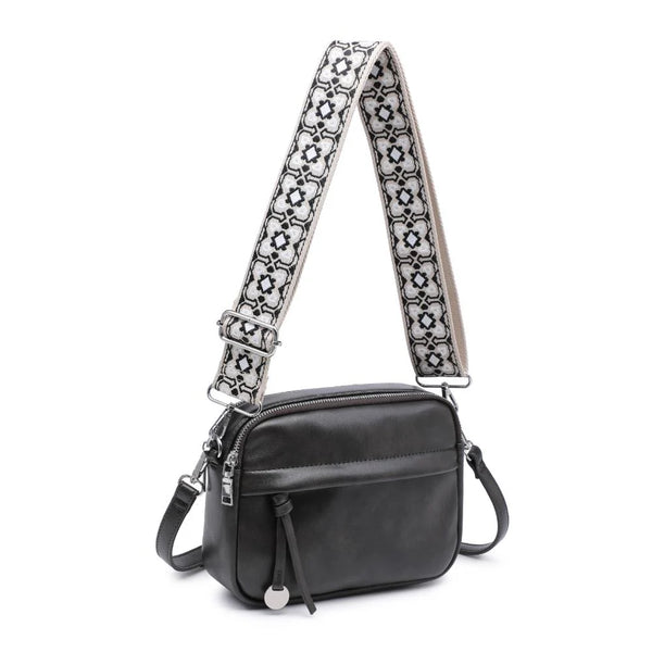 Hannah Crossbody - Gunmetal