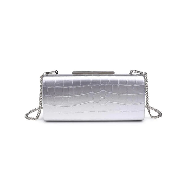 Sienna Evening Bag - Silver
