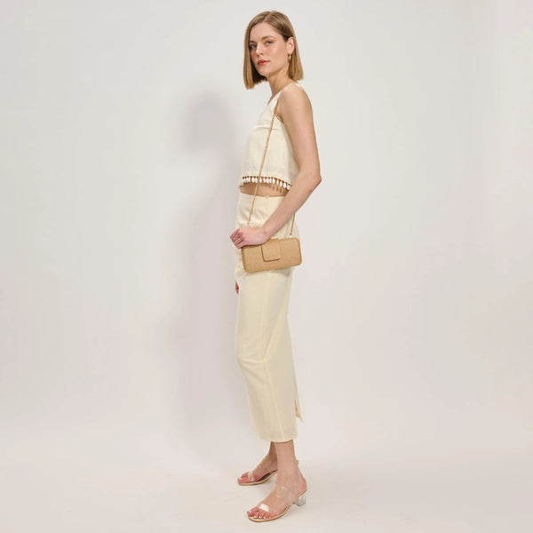 Sylvi Evening Bag - Tan
