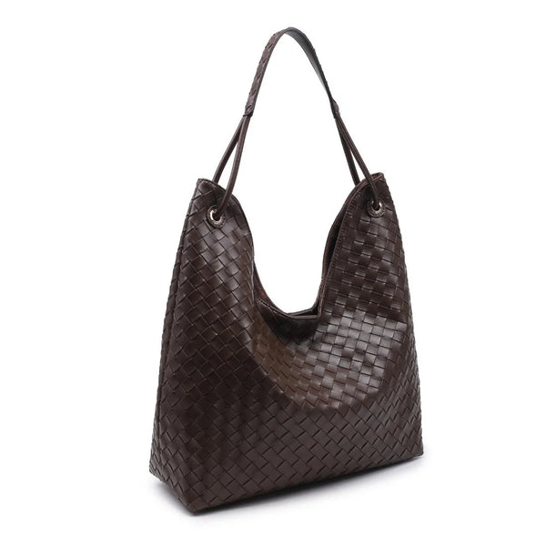 Ezia Hobo Bag - Chocolate