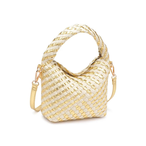 Jessamine Crossbody - Gold/Ivory