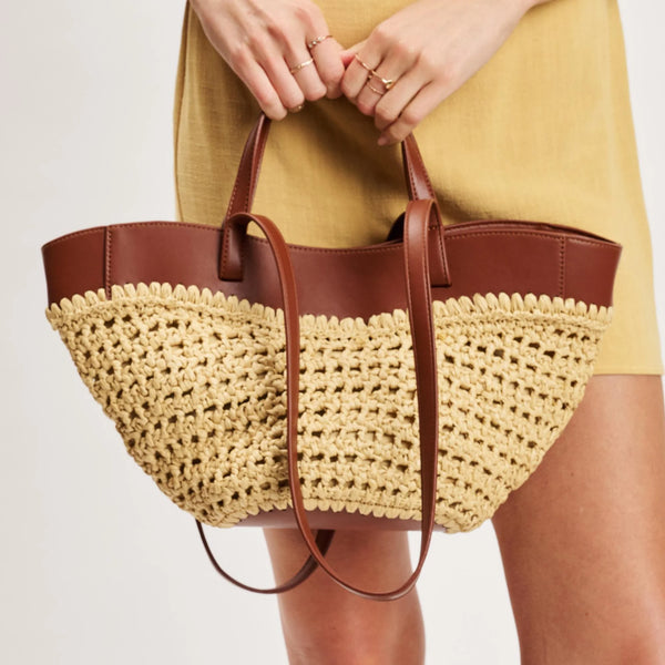 Magnolia Tote - Natural Tan