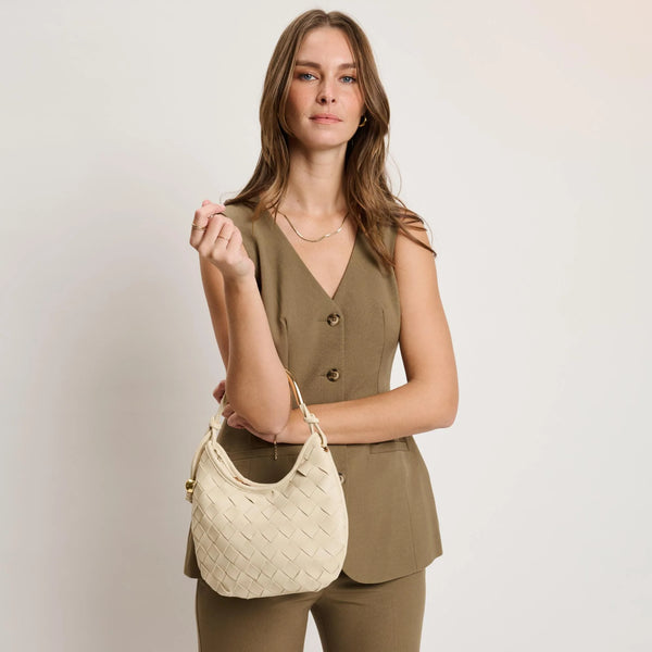 Lucia Hobo Bag - Oatmilk