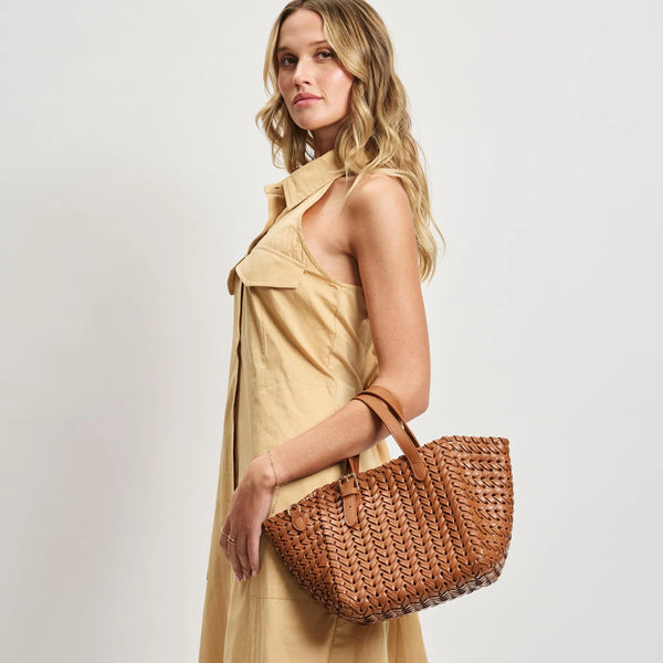 Estelle Crossbody Mini Tote - Café