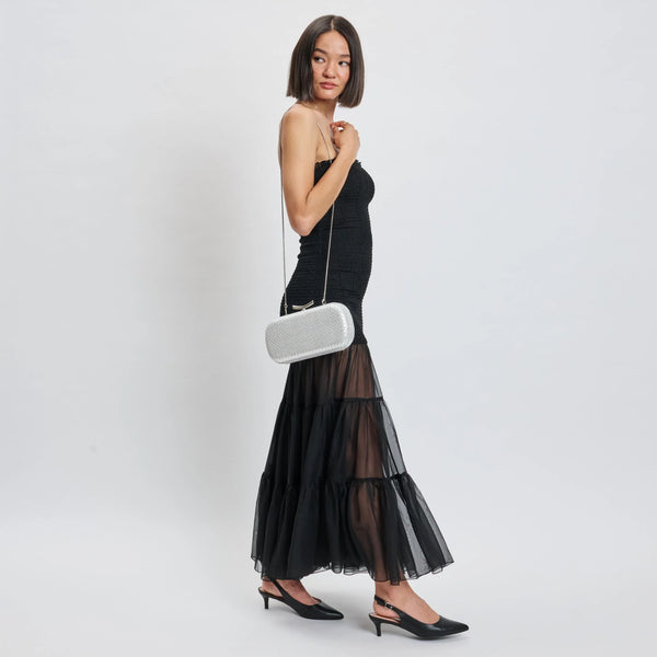 Victoria Evening Bag - Silver