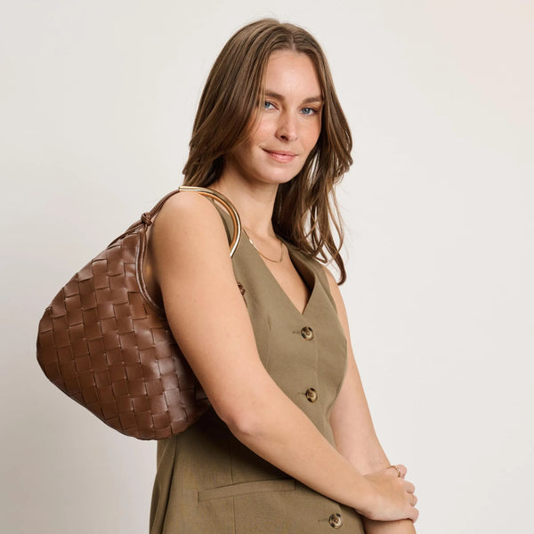 Lucia Hobo Bag - Chocolate