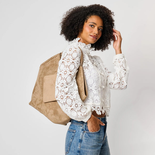 Miranda Tote - Taupe
