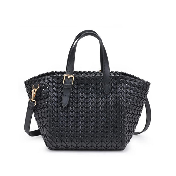 Estelle Crossbody Mini Tote - Black