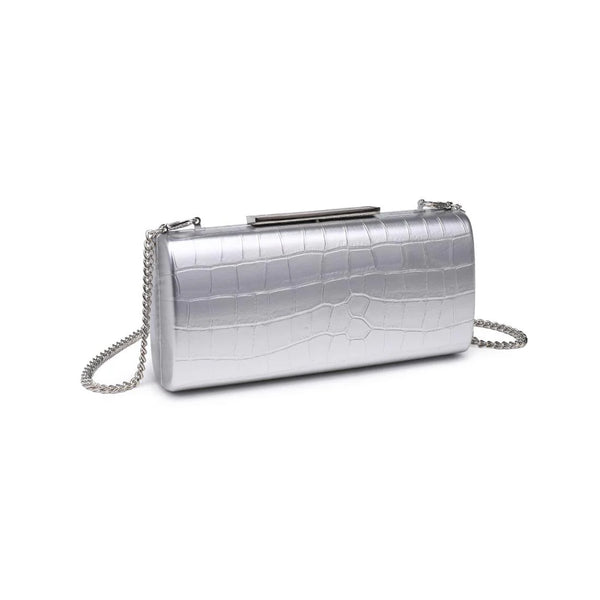 Sienna Evening Bag - Silver