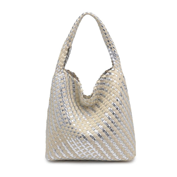 Ellery Hobo - Silver/Ivory