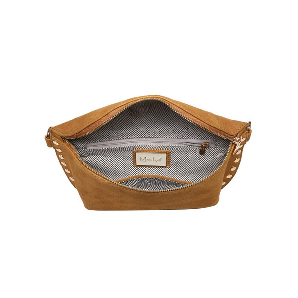 Gizelle Suede Belt Bag - Tan