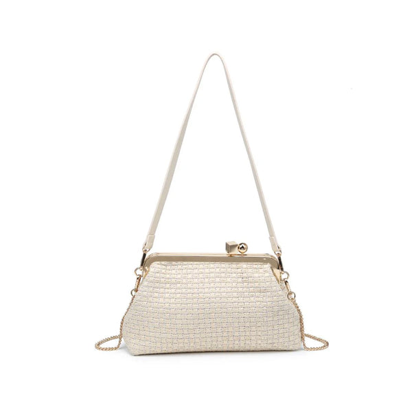 Bianca Clutch - Cream