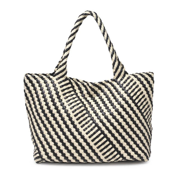 Solana Tote - Black/Ivory