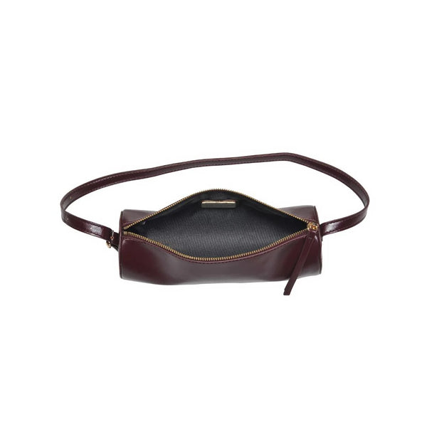Mila Shoulder Bag - Wine