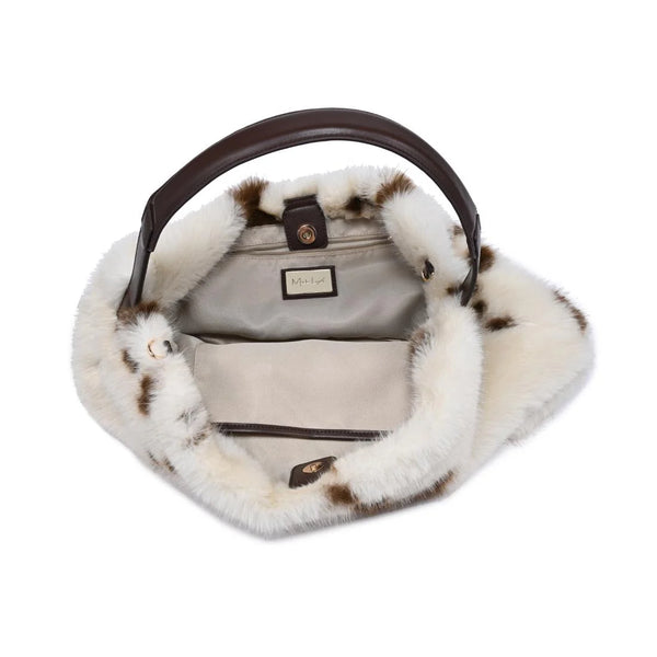 Lumi Hobo Bag - Brown/Cream