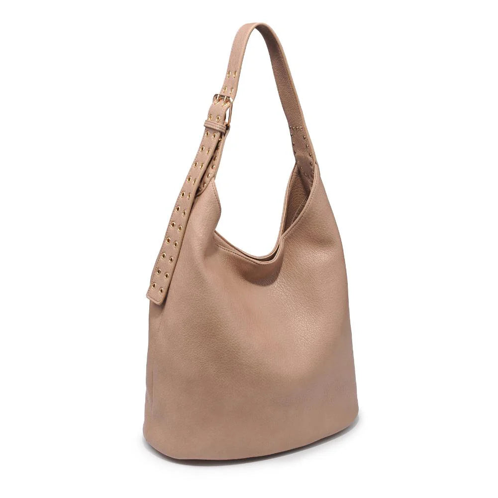 Jacqueline Hobo Bag - Natural