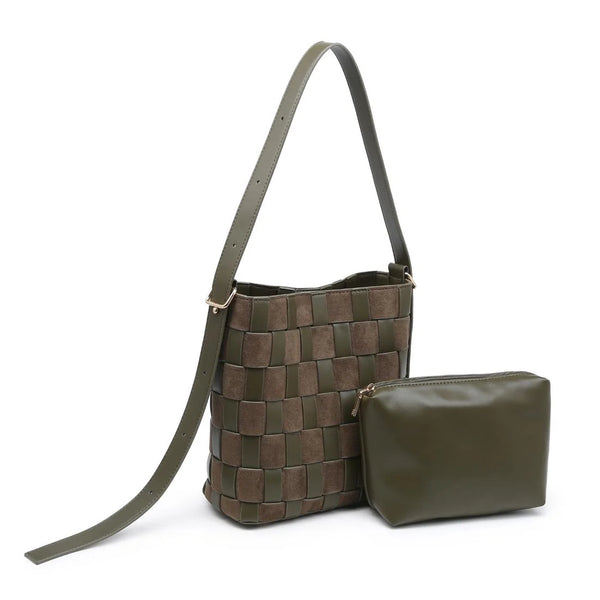 Naomi Bucket Bag - Olive