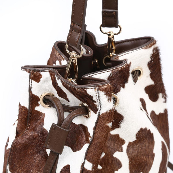 Patsy Crossbody - Brown Cow