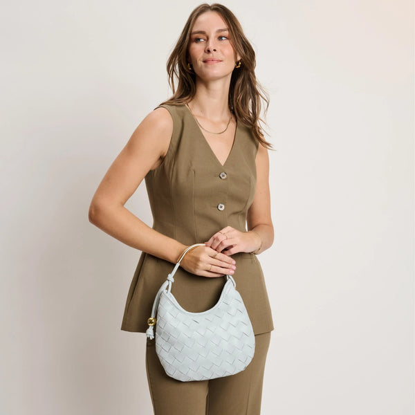 Lucia Hobo Bag - Ice Blue