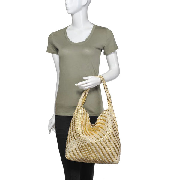 Ellery Hobo - Gold/Ivory