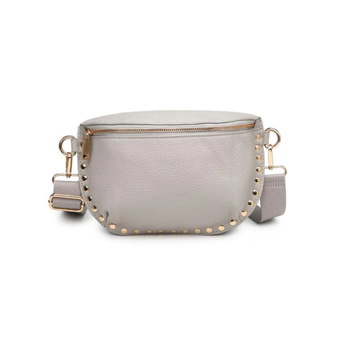 Gizelle Belt Crossbody Bag - Stone