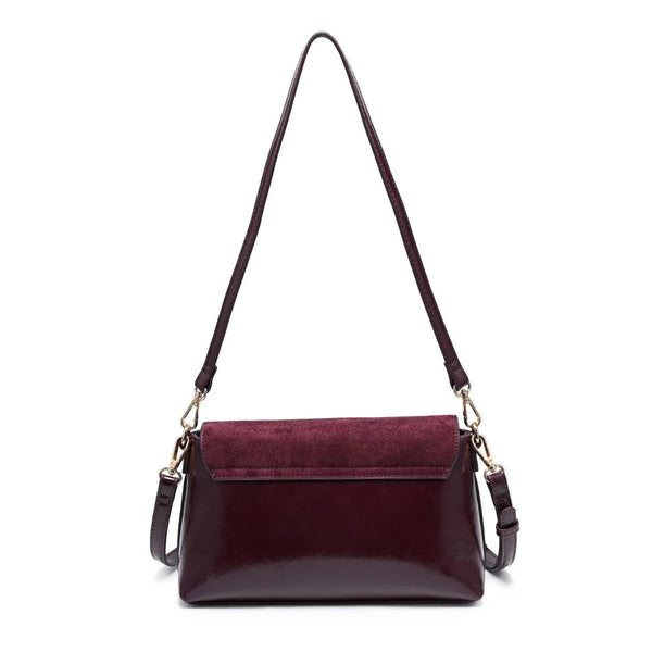 Aly Crossbody - Burgundy