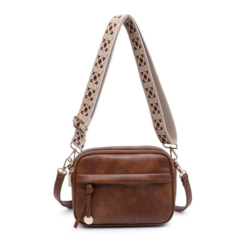 Hannah Crossbody - Cognac