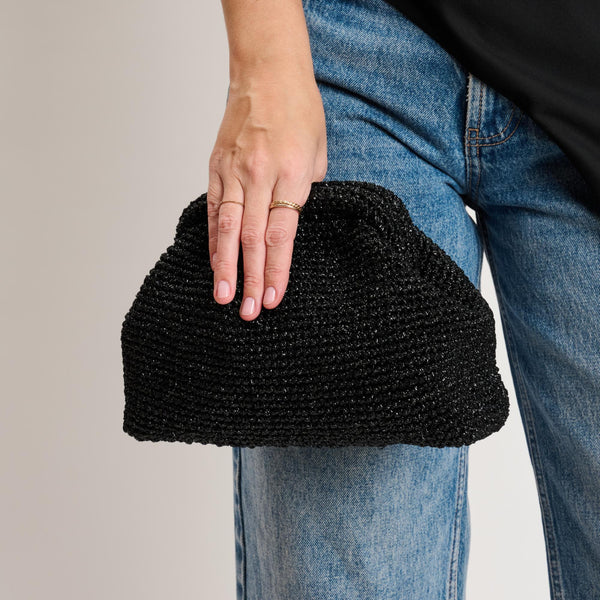 Amelia Clutch - Black
