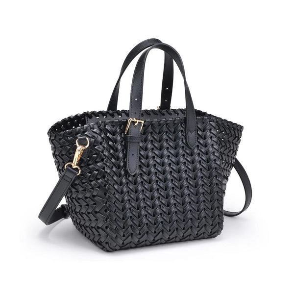 Estelle Crossbody Mini Tote - Black