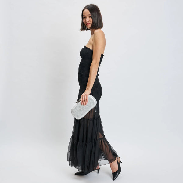 Victoria Evening Bag - Silver