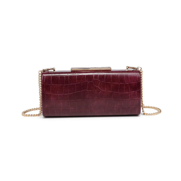 Sienna Evening Bag - Wine