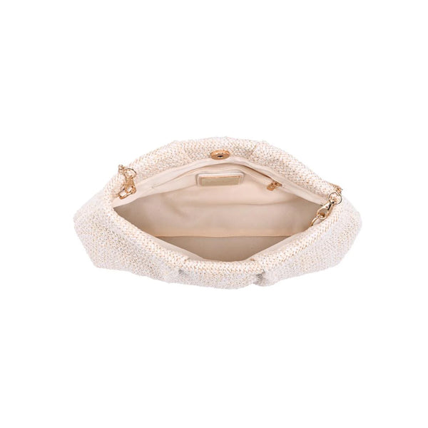 Breeze Clutch - Cream