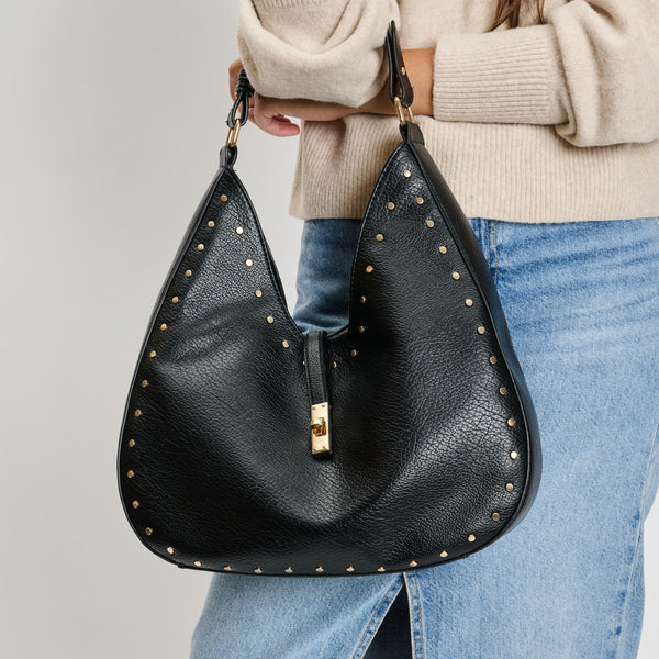 Olivia Hobo Bag - Black