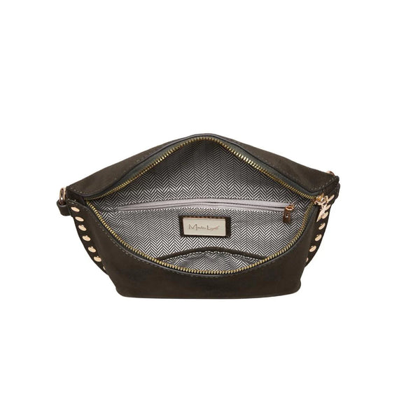 Gizelle Suede Belt Bag - Olive
