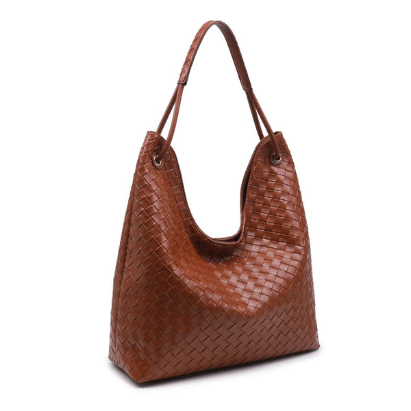 Ezia Hobo Bag - Cognac