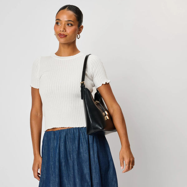 Blair Shoulder Bag - Black