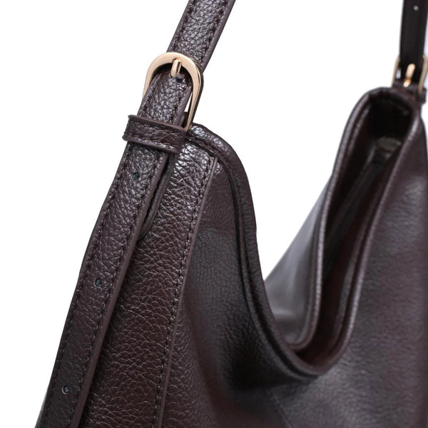 Irene Hobo Bag - Chocolate