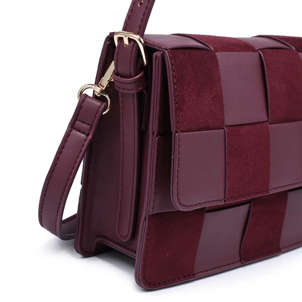 Tanya Crossbody - Burgundy