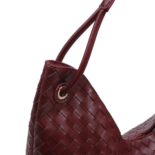 Ezia Hobo Bag - Burgundy